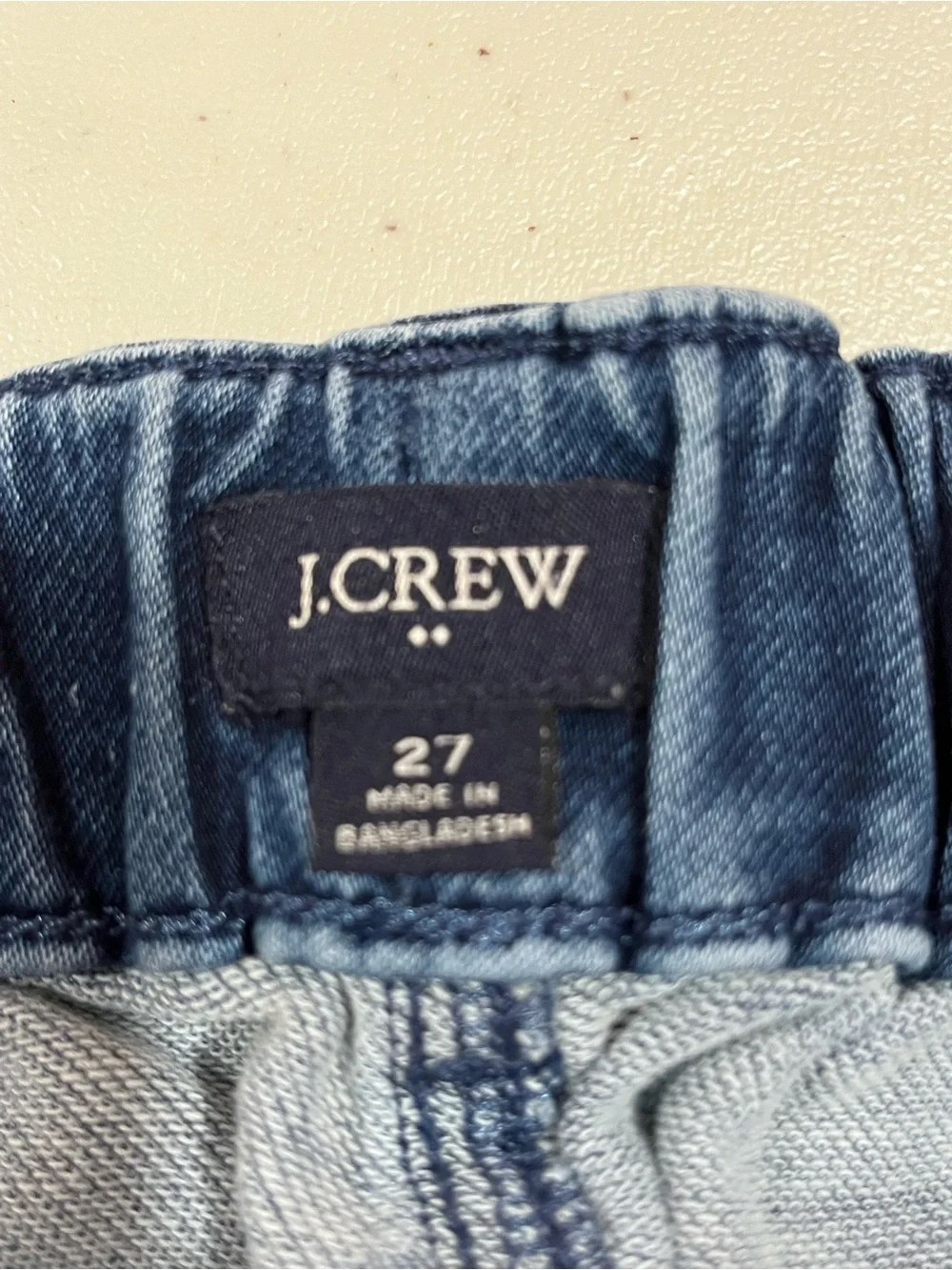 J. Crew Light Blue Surplus Jeans with released hem